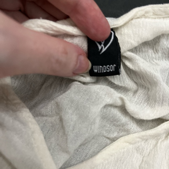 BoHo style Windsor crop top size small - Picture 10 of 12